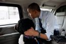 Obama jedel pasje meso